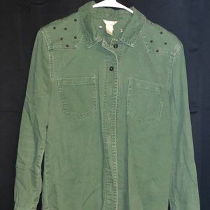 Long sleeve button down